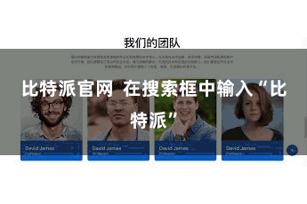 比特派官网  在搜索框中输入“比特派”