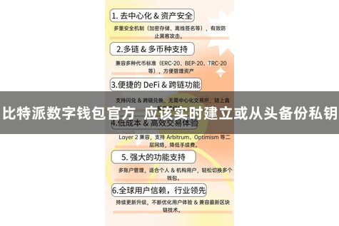 比特派数字钱包官方  应该实时建立或从头备份私钥